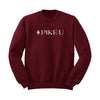PIKE U Crewneck Sweatshirt - Embroidered Logo