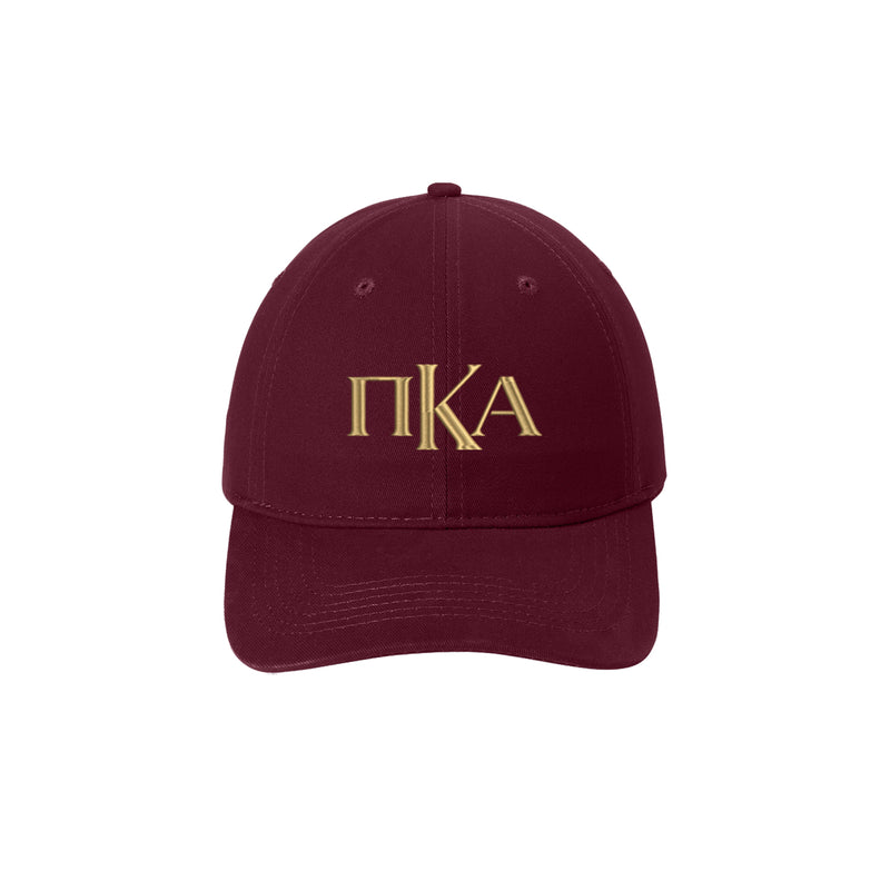 Pi Kappa Alpha Relaxed Fit Hat - Monogram