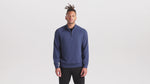 Delta Sigma Pi 1/4-Zip Monogrammed Sweater