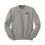 Psi Upsilon Embroidered Crewneck Sweatshirt