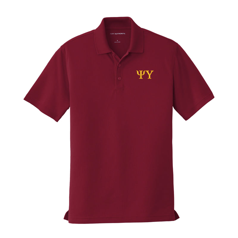 Psi Upsilon Performance Polo