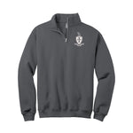 Sigma Chi Quarter Zip Sweatshirt - Coat of Arms