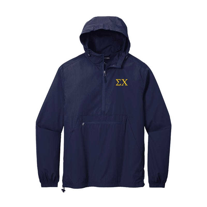 Sigma Chi Windbreaker - Greek Letters