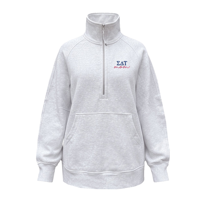 Sigma Delta Tau MOM lululemon Scuba Oversized Funnel-Neck Half Zip Long