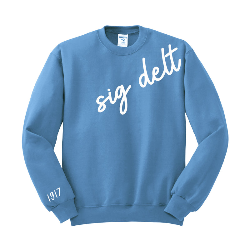 Sigma Delta Tau 1917 Avenue Crewneck