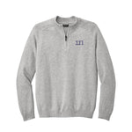 Sigma Pi 1/4-Zip Monogrammed Sweater
