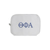 Theta Phi Alpha Waffle Weave Cosmetic Bag