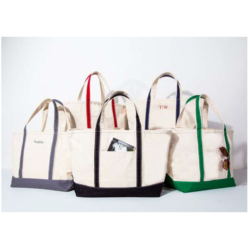 Phi Mu Large Canvas Tote Bag