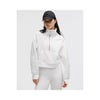 Chi Omega lululemon Scuba Oversized Funnel-Neck Half Zip - White