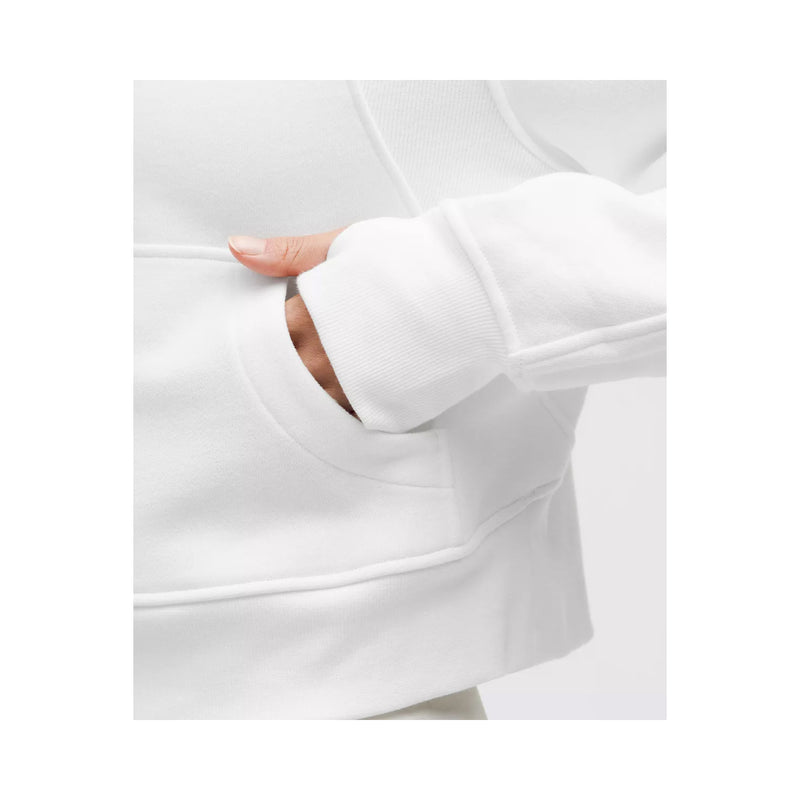 Kappa Kappa Gamma lululemon Scuba Oversized FUNNEL-Neck Half Zip - White