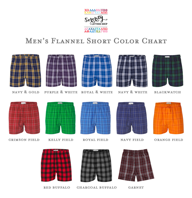 Sigma Beta Rho Pajama Bottom Shorts-Boxers