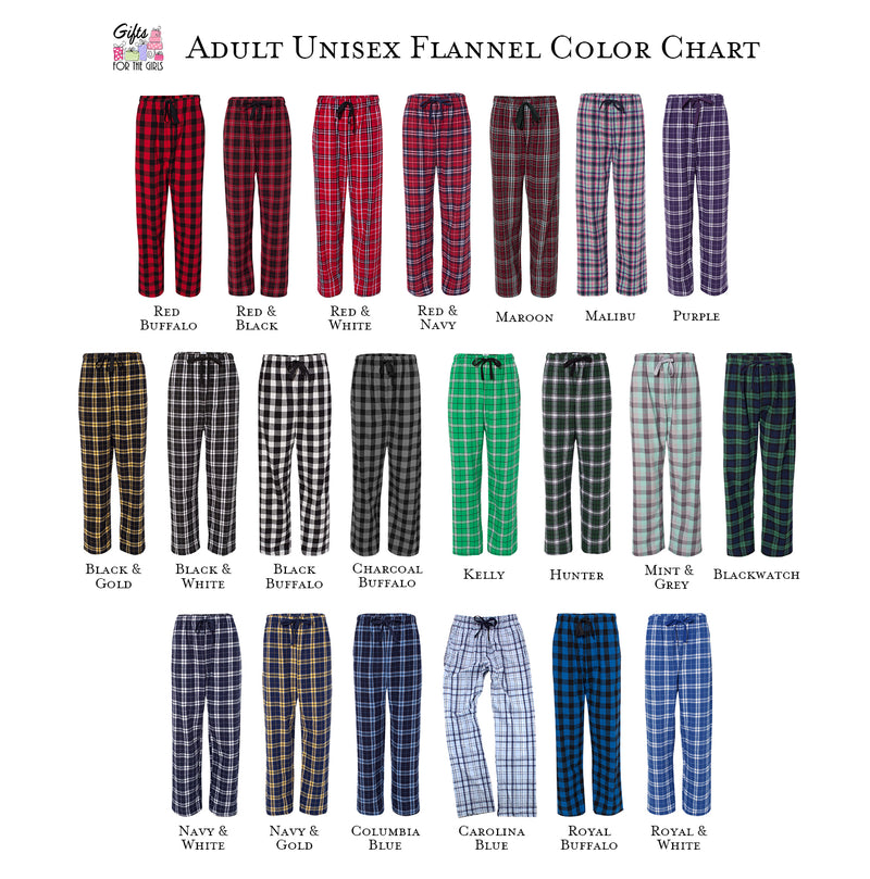 Phi Iota Alpha Flannel Pants