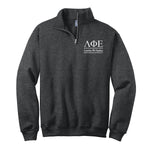 Lambda Phi Epsilon Quarter Zip Pullover Sweatshirt