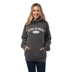 Alpha Chi Omega Hooded Pullover Vintage Sweatshirt