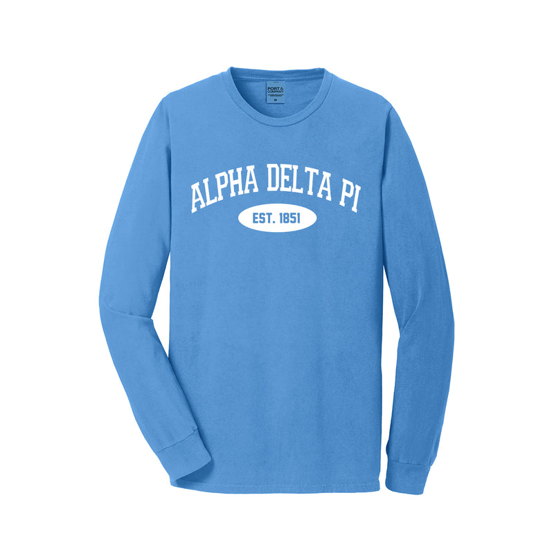 Alpha Delta Pi Long Sleeve Vintage T-Shirt