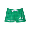 Alpha Epsilon Phi Flannel Boxer Shorts