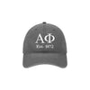 Alpha Phi Beach Washed Hat