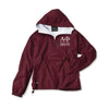 Alpha Phi Classic Solid Pullover Windbreaker - Lined