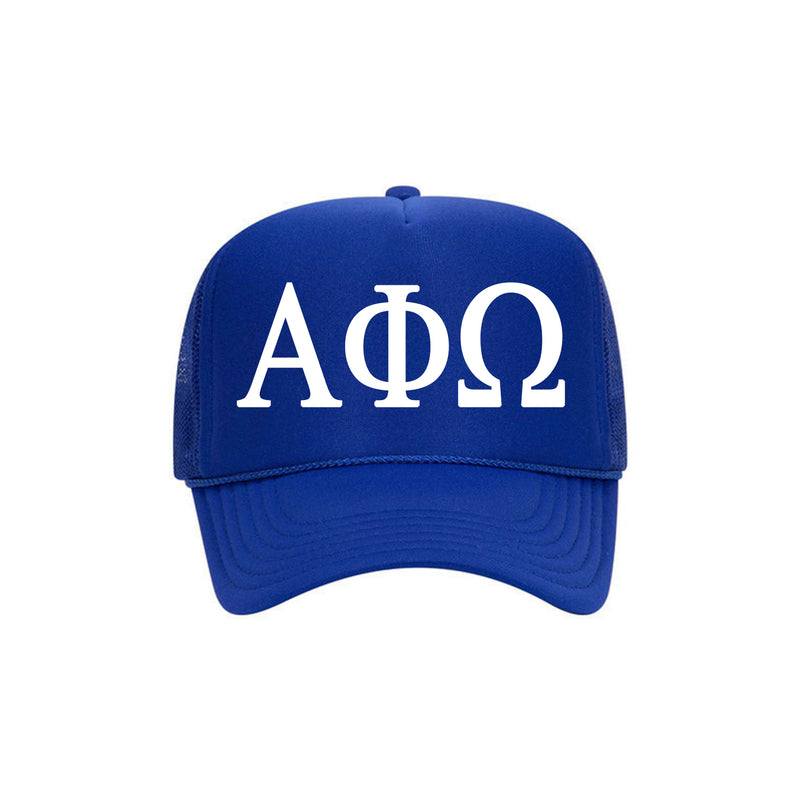 Alpha Phi Omega Trucker Hat