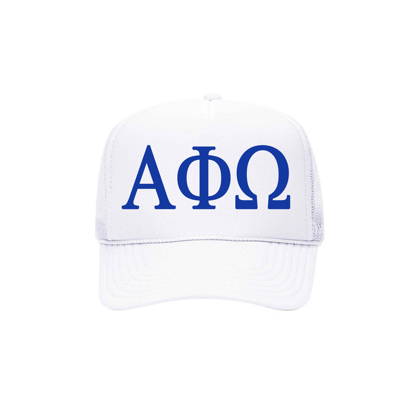 Alpha Phi Omega Trucker Hat