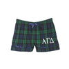 Alpha Gamma Delta Flannel Boxer Shorts