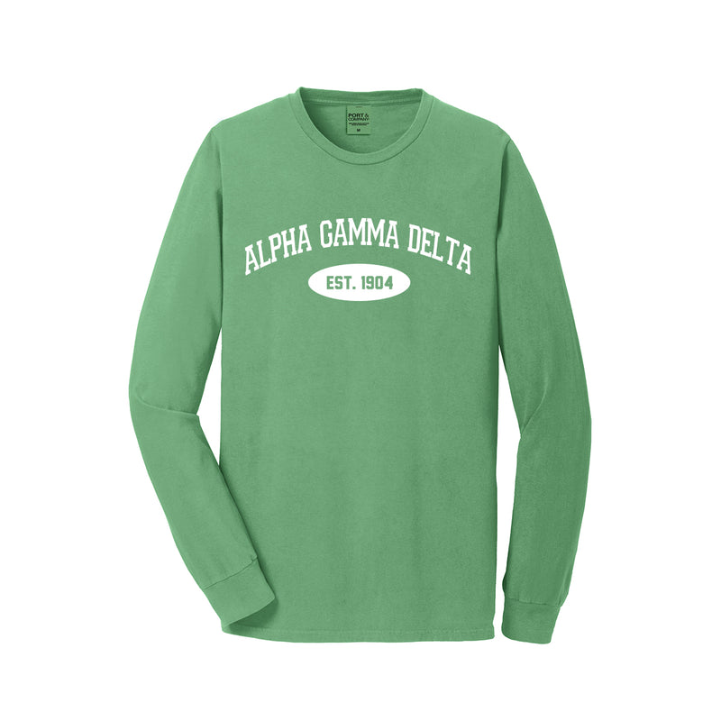 Alpha Gamma Delta Long Sleeve Vintage T-Shirt