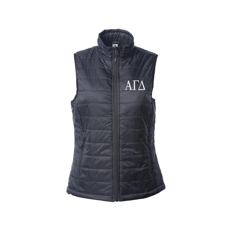 Alpha Gamma Delta Puffer Vest