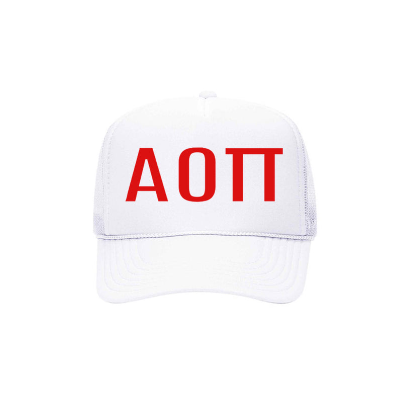 Alpha Omicron Pi Trucker Hat
