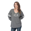 Alpha Sigma Alpha Varsity Long Sleeve T-Shirt