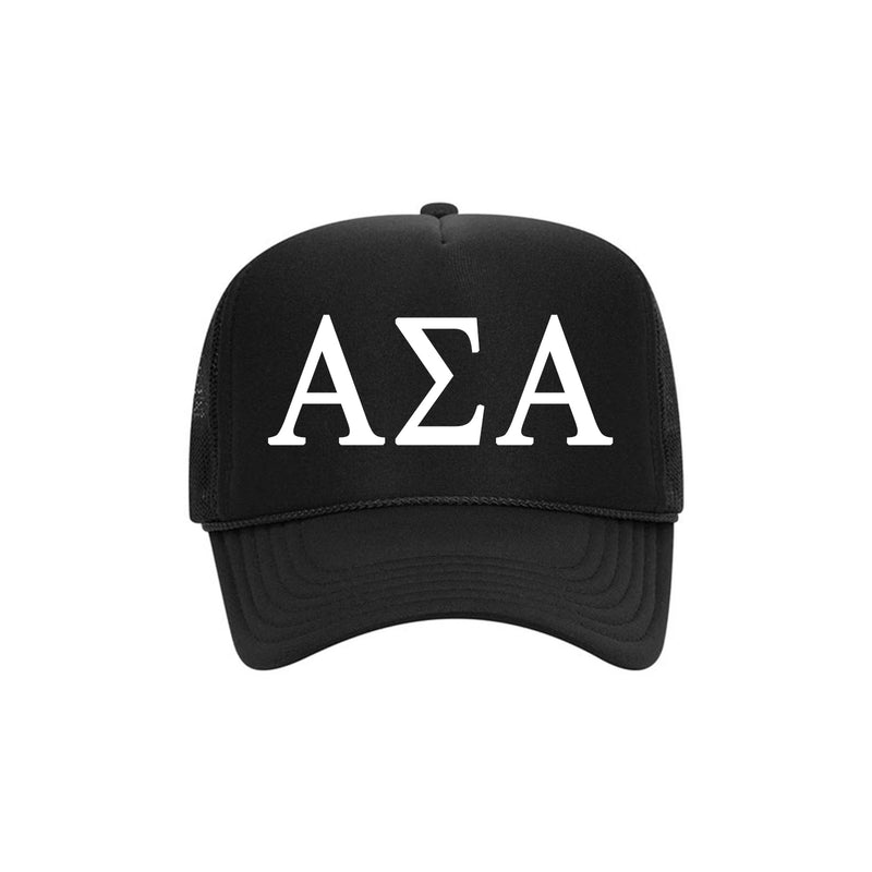 Alpha Sigma Alpha Trucker Hat