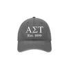 Alpha Sigma Tau Beach Washed Hat