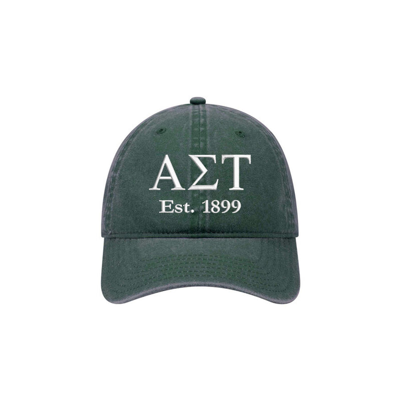 Alpha Sigma Tau Beach Washed Hat