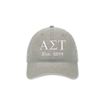 Alpha Sigma Tau Beach Washed Hat