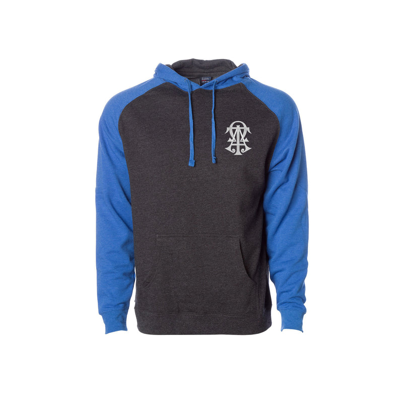 Alpha Tau Omega Raglan Hooded Sweatshirt