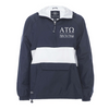 Alpha Gamma Rho Rugby Striped Lined Windbreaker