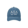 Alpha Xi Delta Beach Washed Hat