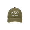 Alpha Chi Omega Beach Washed Hat