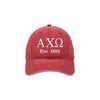 Alpha Chi Omega Beach Washed Hat