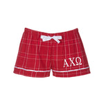 Alpha Chi Omega Flannel Boxer Short