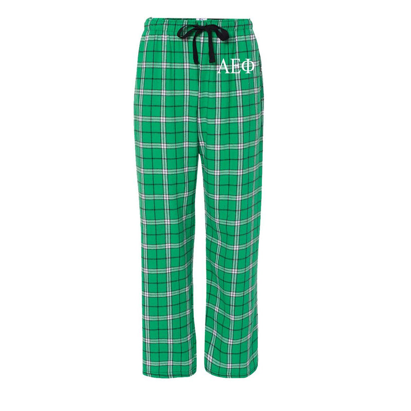 Alpha Epsilon Phi Flannel Pants