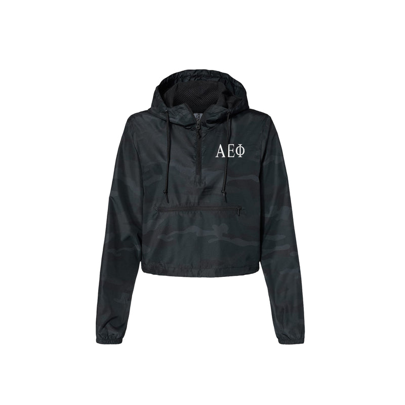 Alpha Epsilon Phi Crop Windbreaker