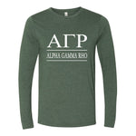 Alpha Gamma Rho Sleeve Tee