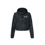 Alpha Omicron Pi Crop Windbreaker