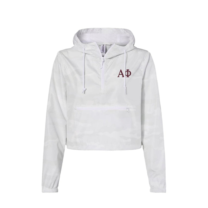 Alpha Phi Crop Windbreaker