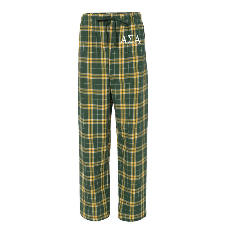Alpha Sigma Alpha Flannel Pants