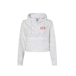Alpha Sigma Alpha Crop Windbreaker