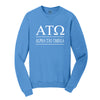 Alpha Tau Omega Beach Washed Crewneck Sweatshirt