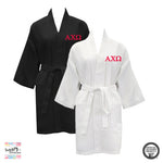 Alpha Chi Omega Waffle Weave Robe