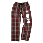 Alpha Phi Flannel Pants