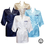Alpha Xi Delta Satin Robe